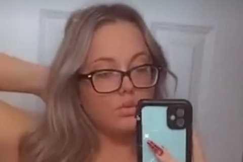 Teen Mom Jade Cline goes shirtless in just a bra after butt lift, boob job &amp; liposuction in new ..