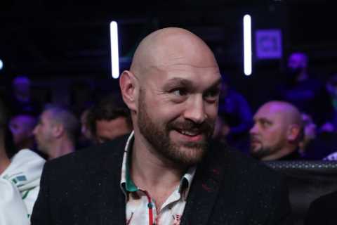 ‘I’ll run him over’ – Tyson Fury pokes fun of ‘small man’ Oleksandr Usyk and vows to demolish..