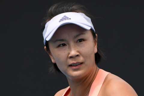 Chinese tennis star Peng Shuai says she’s safe and well in a video call, the International Olympic..