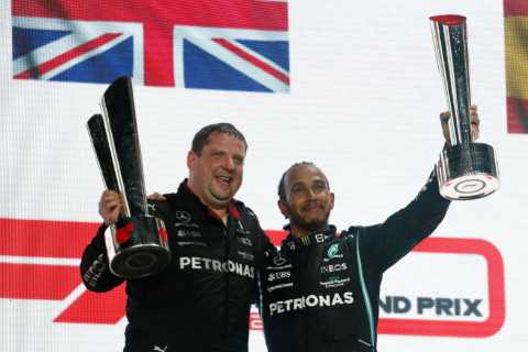 Lewis Hamilton hailed for ‘superhero’ Qatar performance as commanding victory closes gap on Max..