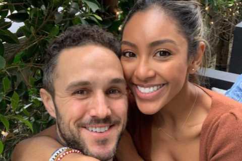 Bachelorette Tayshia Adams and fiance Zac Clark SPLIT just days after running New York City..