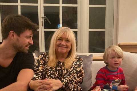 Judy Finnigan shows off youthful makeover as she watches husband Richard Madeley in I’m A Celeb