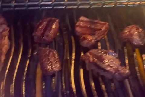Tyson Fury has steak night at home with wife Paris showing off his secret ingredient – lashings of..