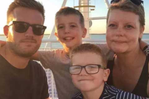 I had to tell my son, 8, he had cancer just 4 months after his mum died of it