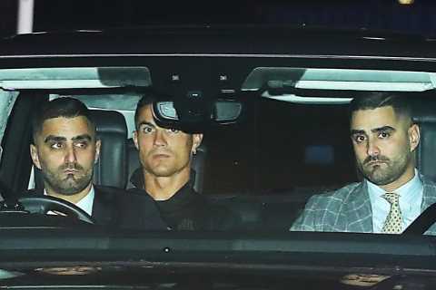 Cristiano Ronaldo and family being protected by elite special forces twins who fought in..
