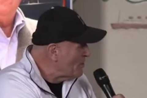 Watch Tommy Fury’s embarrassment as dad John makes vile sexual remark about Jake Paul’s girlfriend..