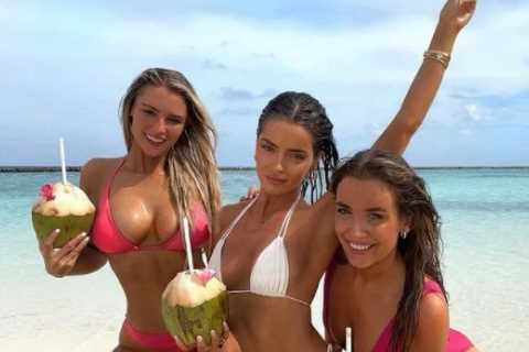 Maura Higgins shows off her jaw-dropping bikini body on luxury holiday to the Maldives