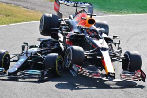 ‘More wary than ever before’ – Lewis Hamilton fears crashing with F1 rival Max Verstappen as pair..