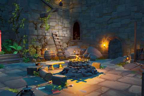 Take on the I’m a Celebrity Castle Trials every week in Fortnite
