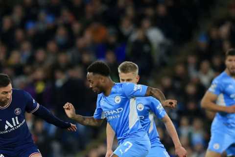 Watch Lionel Messi nutmeg Raheem Sterling to send fans wild but Man City star has last laugh with..