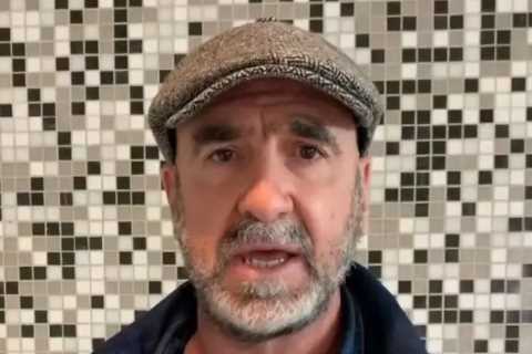Eric Cantona claims he is the new Man Utd manager to replace Ole Gunnar Solskjaer on Instagram