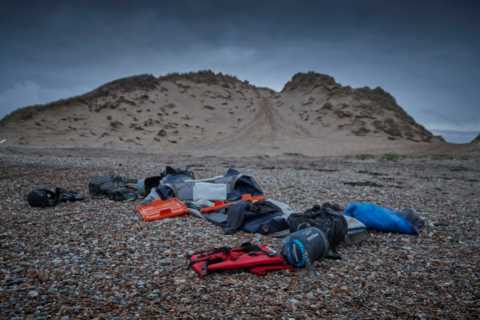 Moment French coastguard makes desperate mayday call during tragedy that saw 27 migrants died in..
