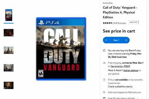 Call of Duty Vanguard Black Friday deal slashes price to just $39 in HUGE saving