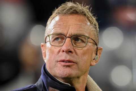 Man Utd sweating over Ralf Rangnick deal with Lokomotiv Moscow yet to give German permission to..
