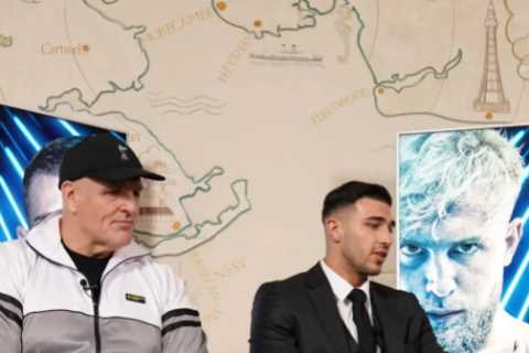 ‘Stretcher job’ – Tyson Fury predicts ‘dynamite KO king’ brother Tommy will leave Jake Paul ‘on..