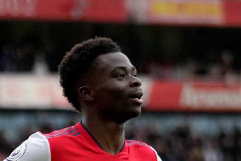 Arsenal 2 Newcastle 0: Howe taunted by Gunners fans as Saka scores before limping off and..