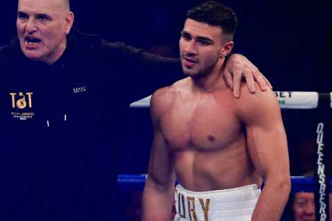 Tommy Fury sparring ‘top class kids’ who are ‘touted to be world champions’ in camp for Jake Paul..