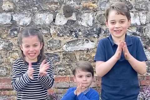 Princess Charlotte &amp; Princes George &amp; Louis are a fan of GONKS &amp; play hide &amp; seek..