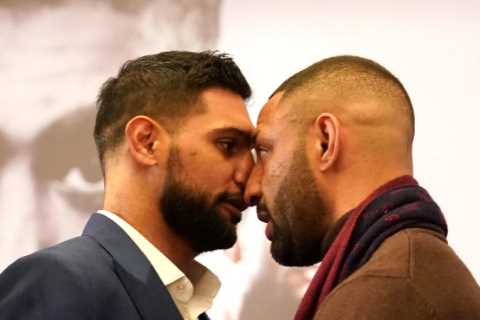 Amir Khan and Kell Brook in furious row over who had the best DEFEAT to Terence Crawford
