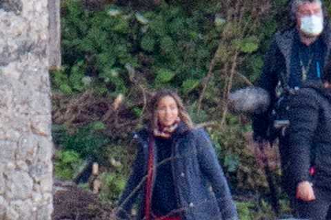 I’m A Celebrity stars arrive back at Gwyrch Castle to re-enter camp four days after evacuation