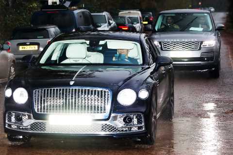 Man Utd stars arrive at training for first session since Ralf Rangnick named manager to prepare for ..