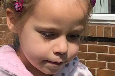 My little girl’s ‘growing pains’ were a rare sign of cancer – now her tiny body is riddled