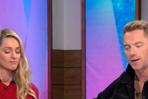 Emotional Ronan Keating holds his crying wife’s hand and recalls her being paralysed following..