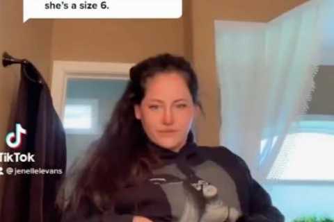 Teen Mom Jenelle Evans brags about her ‘fat butt’ on TikTok to ‘cheer herself on’ after she’s..
