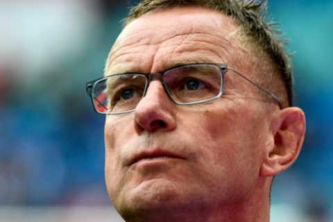 Ralf Rangnick ‘will be in Old Trafford stands for Man Utd’s clash against Arsenal’ as visa problems ..