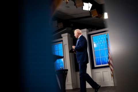 Biden Projects Normalcy and Optimism as Omicron Poses New Threat