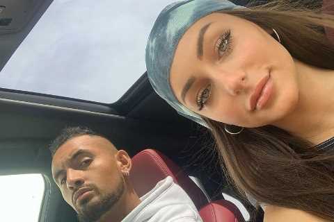 Kyrgios’ ex accuses him of cheating with model and shares DMs of him saying ‘don’t neck yourself’..