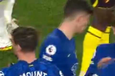 Chelsea star Mason Mount takes selfie with fan who evaded pitch security after tough win at Watford