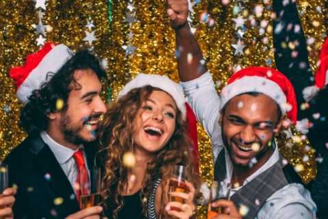 Carry on with Christmas parties but take a Covid test before, Sajid Javid urges