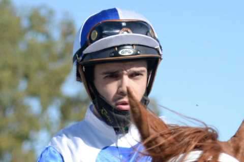 Jockey Chris Caserta, 26, presumed dead after being dragged out to sea in late-night swim with..