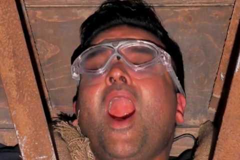 I’m A Celebrity’s Naughty Boy accused of ‘faking his fear’ after viewers spot ‘clue’ he’s playing..
