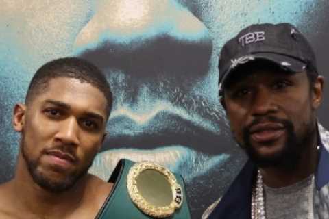 Floyd Mayweather offers to train Anthony Joshua for Oleksandr Usyk title rematch and advises split..