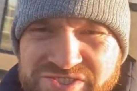 Tyson Fury finishes ‘hard’ training session before heading off on UK tour with dad John before ring ..