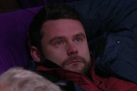 Heartbroken I’m A Celeb star Danny Miller breaks down in tears as he pines for newborn son