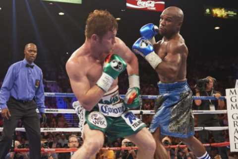 Floyd Mayweather accuses Canelo Alvarez of ‘ducking’ David Benavidez and slams cruiserweight Ilunga ..