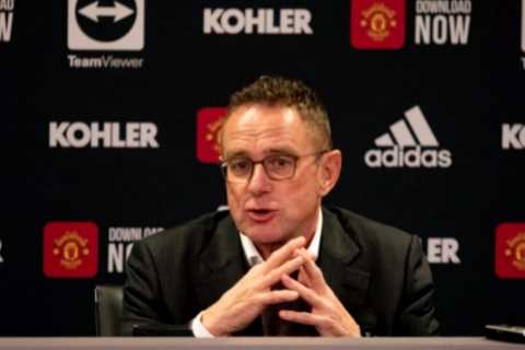 New interim boss Ralf Rangnick wants Man Utd to play with more ‘balance and control’ after shipping ..