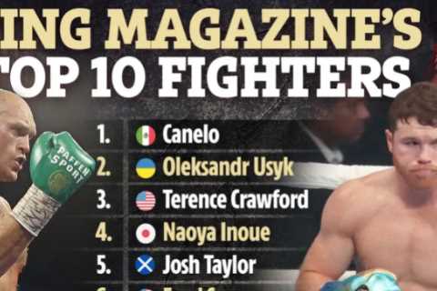 Tyson Fury named in Ring Magazine’s top 10 P4P rankings despite four out of seven judges..