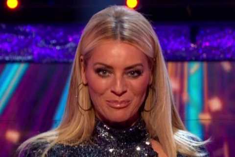 Strictly Come Dancing fans all make the same joke about Tess Daly’s mesmerising quarter-final dress