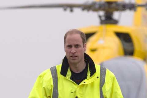 Prince William reveals emotional ­crisis he suffered as an air ambulance pilot