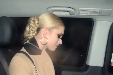 Strictly’s Nadiya struggles to hold back tears as she leaves filming in separate taxi from Dan..