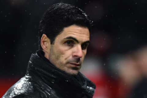 Arsenal boss Arteta admits Chelsea, Liverpool and Man City are too strong but targets fourth on..