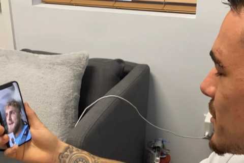 ‘He’s in a tough fight’ – Jake Paul getting tips from new world champ George Kambosos Jr ahead of..