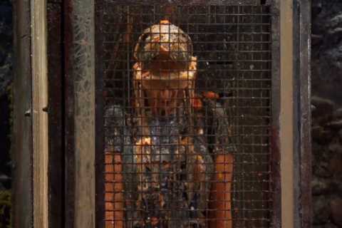 I’m A Celebrity first look as Frankie Bridge squirms taking on stomach-churning Grim Grinder..