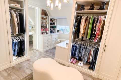 Inside Olivia Bowen’s incredible dressing room transformation at £1m Essex mansion