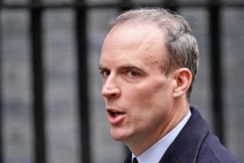 Dominic Raab clashes with Nick Robinson and fumes ‘you’ve interrupted me every time… you’re doing..