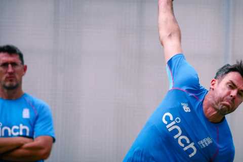 Jimmy Anderson has hunger to play beyond age of 40… because he is so GRUMPY, says England team-mate ..
